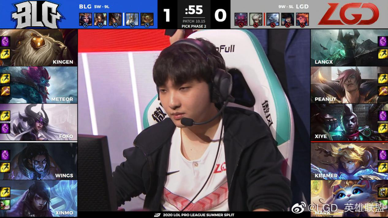 JDGaming险胜LGD，Bwipo爆发神勇