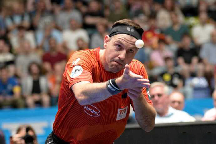 德国乒乓球队横扫瑞典乒乓球队，波尔打破历史纪录