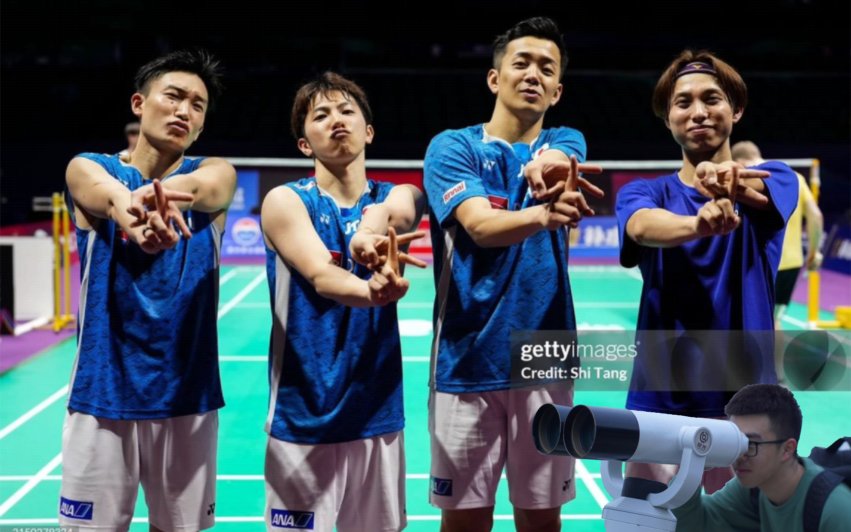 日本队绝杀印尼队，桃田贤斗扛起全队